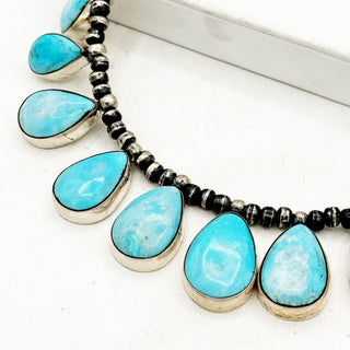 Federico Jimenez Sleeping Beauty Rainstorm Necklace