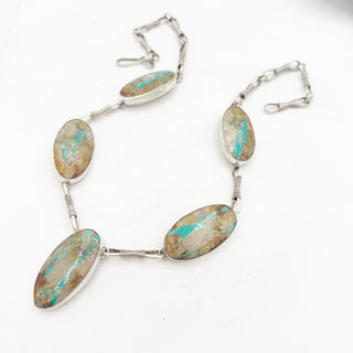 Prairie Sky Big Daddy Necklace in Ribbon Royston