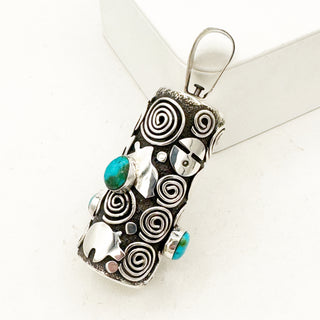 Alex Sanchez Barrel Bead Pendants