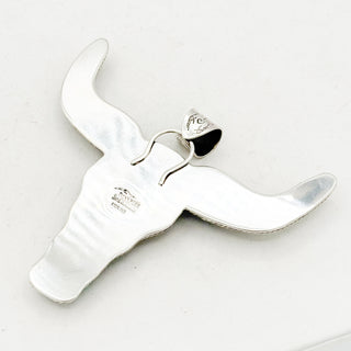 Donnalee Shewmake Masterpiece Kingman Ombre Longhorn Pendant