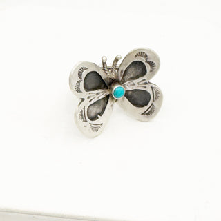 Sheila Tso Size 8 SBT Butterfly Ring