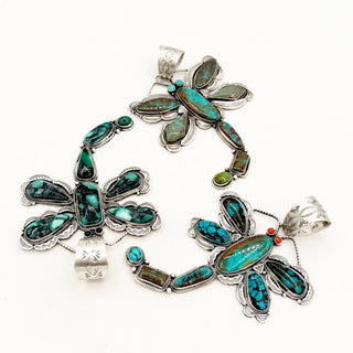 Sheila Tso Oversized Dragonfly Pendants