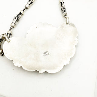 Gilbert Platero Oversized Blackjack and SBT Cluster Necklace