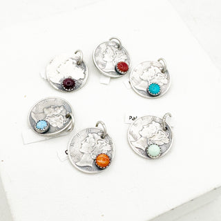 Jason Ogg Mercury Dime Charms