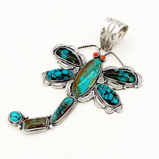 Sheila Tso Oversized Dragonfly Pendants