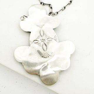 Sheila Tso Wild Magic Giant Royston Cluster Necklace