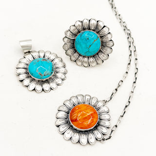 Sheila Tso Flower Conchos