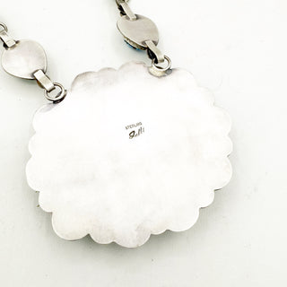 Gabby Jurado Golden Hills and Orange Spiny Massive Cluster Necklace