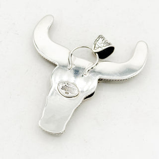 Donnalee Shewmake Royston Ribbon Longhorn Pendant