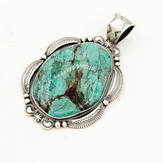 Sheila Tso Lone Mountain Mega Pendant