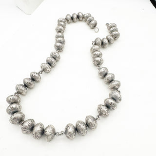 Jason Ogg Desert Pearl "Ball and Chain" Necklace