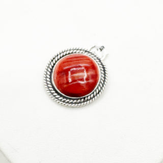 Jason Ogg Spiny Oyster and Pink Conch Charms