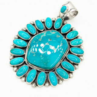 Sheila Tso Giant Royston Pendants