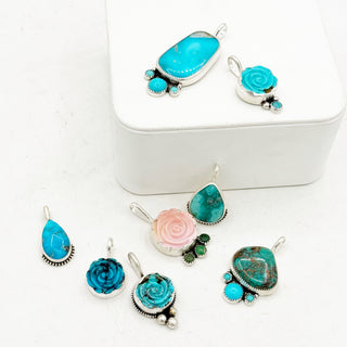 Prairie Sky "Desert Rose" Pendants