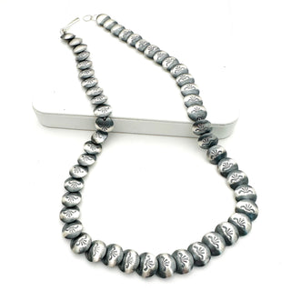 Native Made Flat Pearl Necklaces