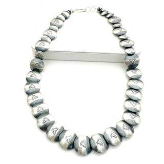 Native Made Flat Pearl Necklaces