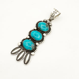 Alex Sanchez Three Stone Old Style Pendant