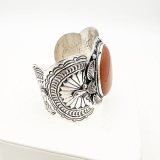 Sheila Tso Goldstone Concho Cuff