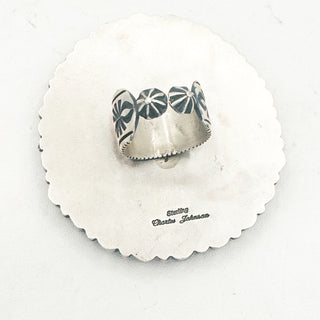 Charles Johnson Massive Kingman Cluster Ring