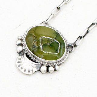 Justine Tso "Baca" Royson Bar Necklace