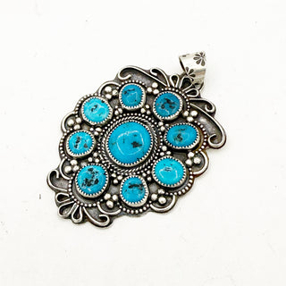 HJC x HCR Silver Ithaca Peak Cluster Pendant