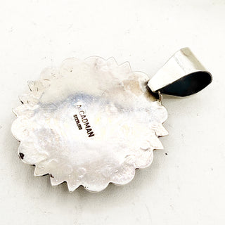 Andy Cadman Turquoise Concho Pendants