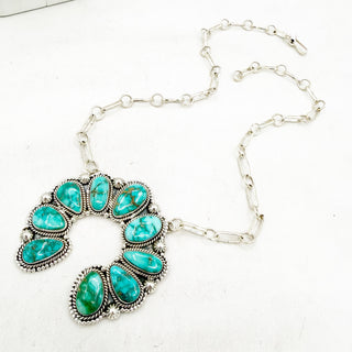 Oversized Emerald Valley Naja Necklace