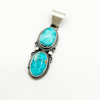 Sheila Tso 2 Stone Blue Ridge Pendants