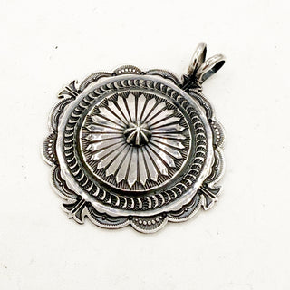 Sunshine Reeves Round Concho Pendant