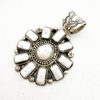 TYLER BROWN MASSIVE COIN PEARL PENDANT