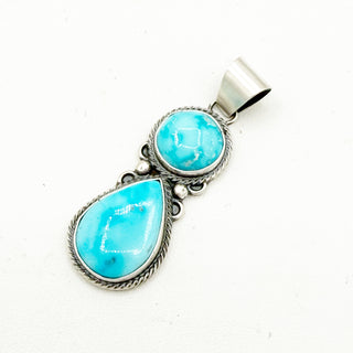 Sheila Tso 2 Stone Blue Ridge Pendants