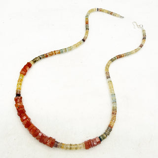 Eric's Wild Mountain Zircon and Precious Sunstone Necklace