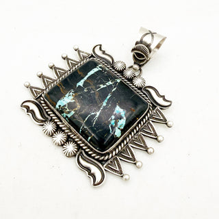 Alex Sanchez Large Blackjack Old Style Pendant