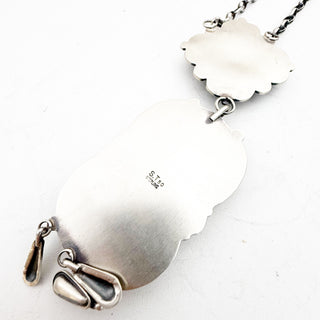 Lightning Strikes Twice, a Commission Necklace by Sheila Tso