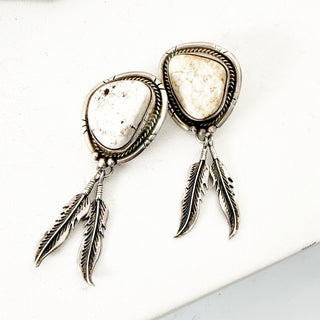 The Falling Sky Earrings by Ramona Laloma