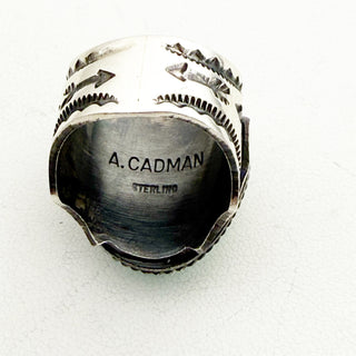 Turquoise Haze Andy Cadman Nila Signet Ring