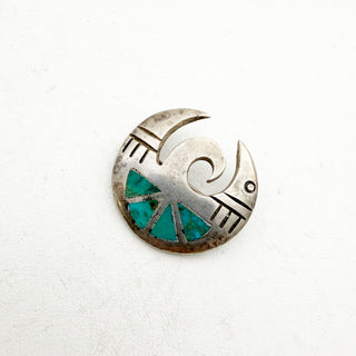What the Wind Carries - Vintage Zuni Channel Inlay Pins