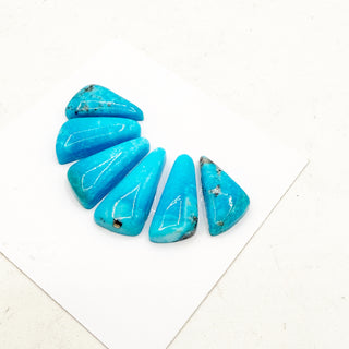 High-grade Persian Turquoise Cabochon Suites