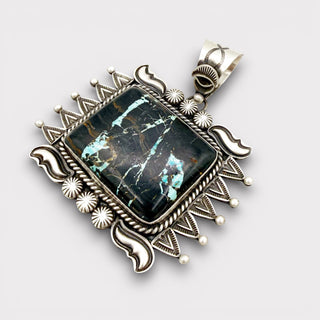 Alex Sanchez Large Blackjack Old Style Pendant