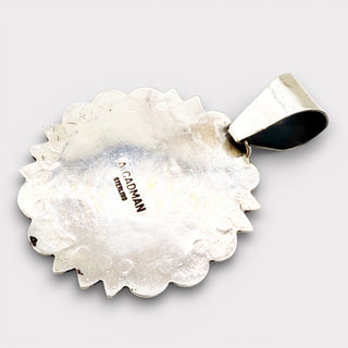 Andy Cadman Turquoise Concho Pendants