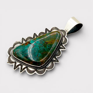 Andy Cadman Turquoise Concho Pendants