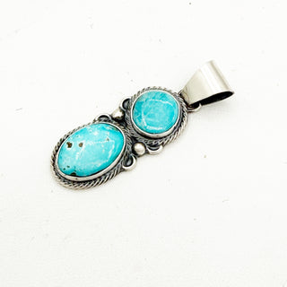 Sheila Tso 2 Stone Blue Ridge Pendants