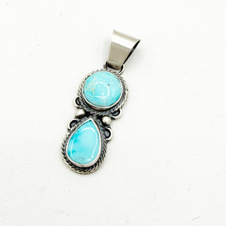 Sheila Tso 2 Stone Blue Ridge Pendants