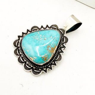 Andy Cadman Turquoise Concho Pendants