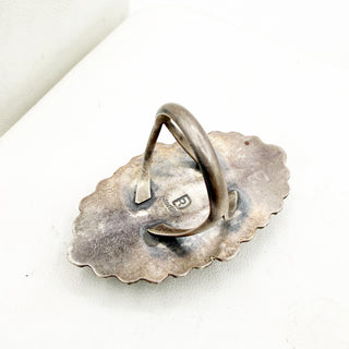 Blue Frontier Ring by Raymond Delgarito