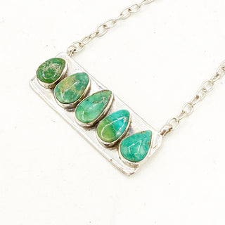 HJC Five Stone Bar Necklace