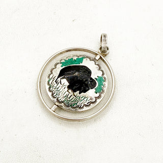 Bringer of the White Dawn Zuni Spinner Pendant