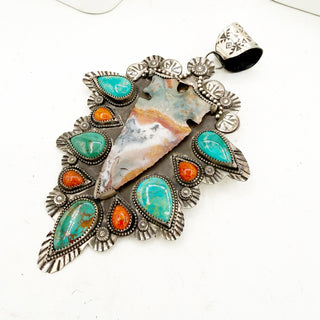 Kurt Card Arrowhead Pendant