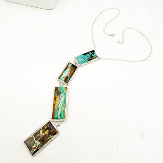 Sheila Tso Turquoise Tie Lariat