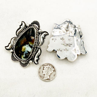 Alex Sanchez "Old Style" Blackjack Earrings